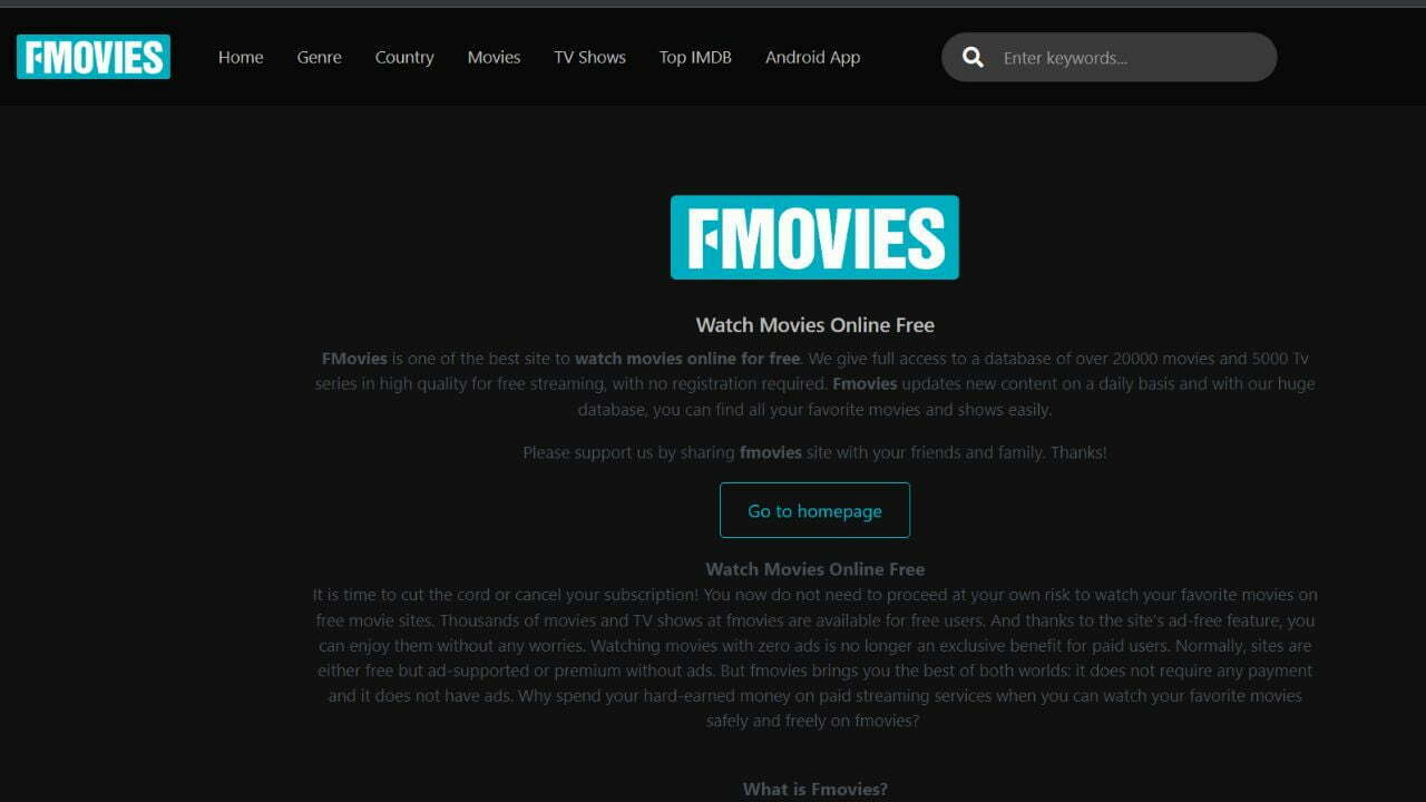 FMovies 2022: Watch Free Movies and TV Shows Online HD